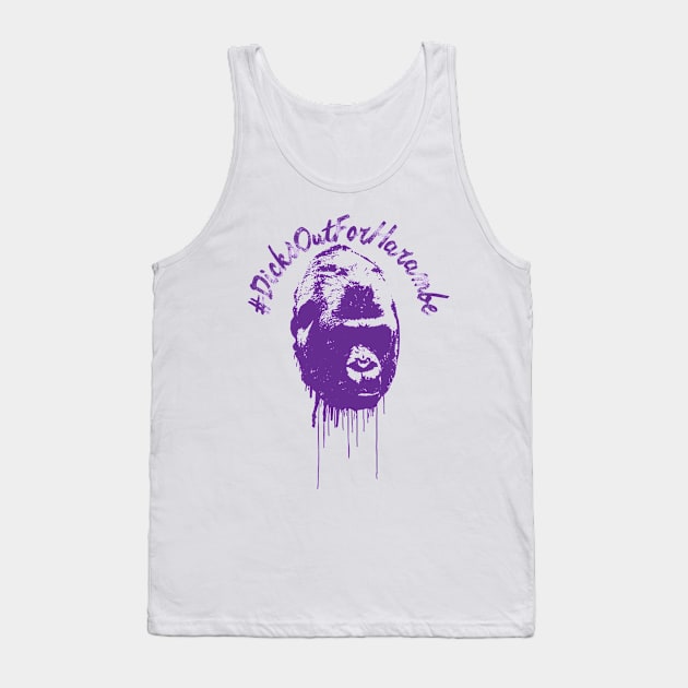 D***s out for harambe Tank Top by PolishedDesigns